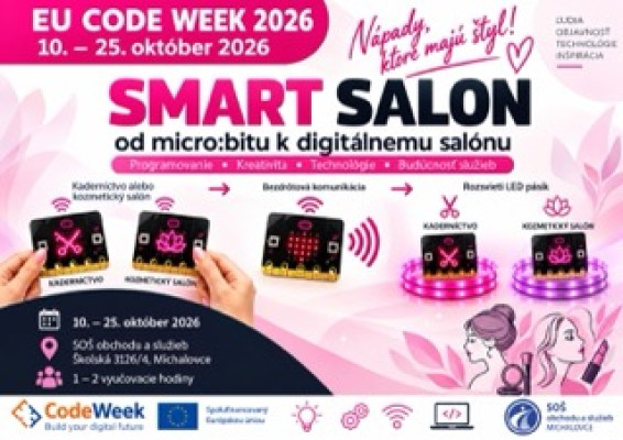 SMART SALON – od micro:bitu k digitálnemu salónu